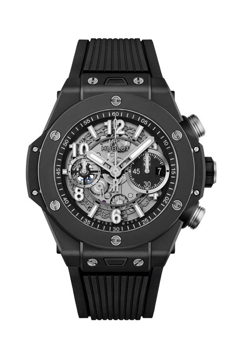 hublot big bang tout noire|Hublot unico black magic.